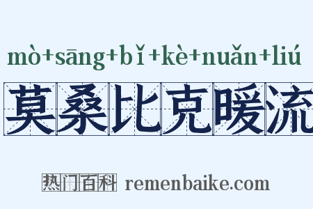 莫桑比克暖流是什么意思的图片